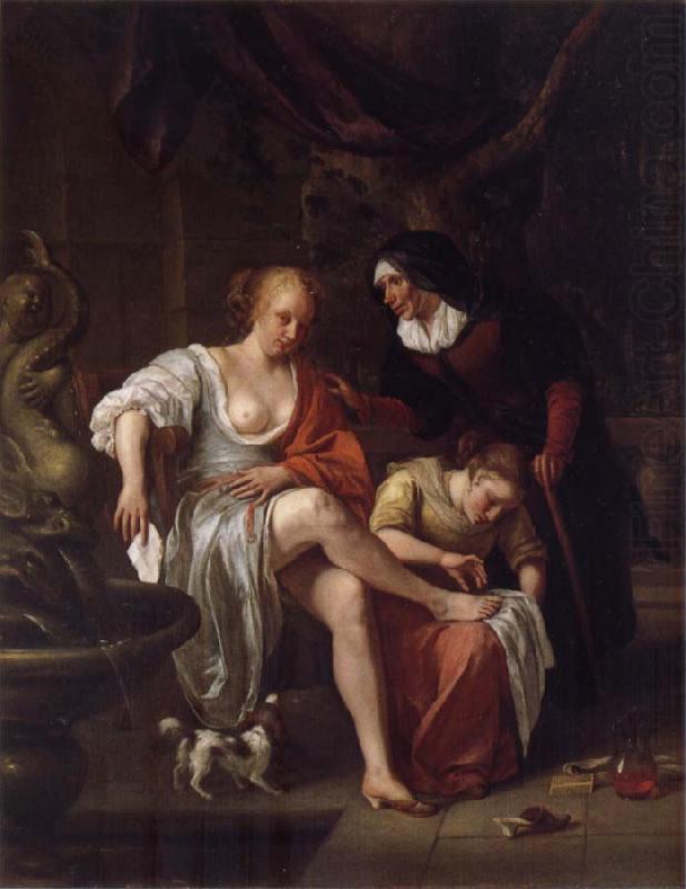 Bathsheba afther the bath, Jan Steen